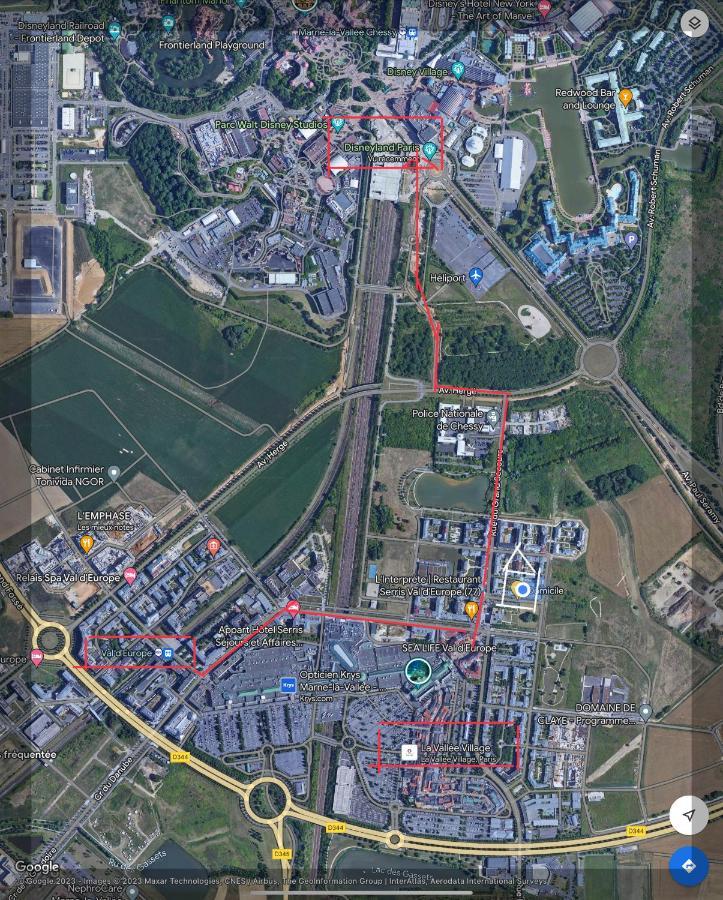 Lifestyle Disneyland Paris 8 Pax Серри Экстерьер фото